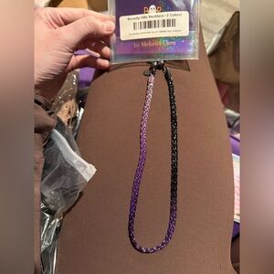 NEW BAR By Alexa Rae Beverly Necklace Metallic Ombre Halloween